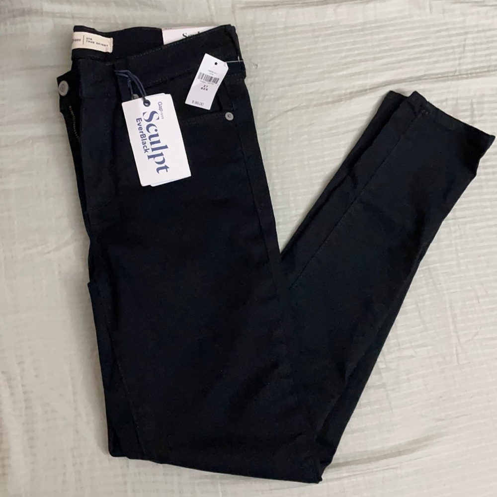 Gap: True Skinny, Sculpt EverBlack Jeans